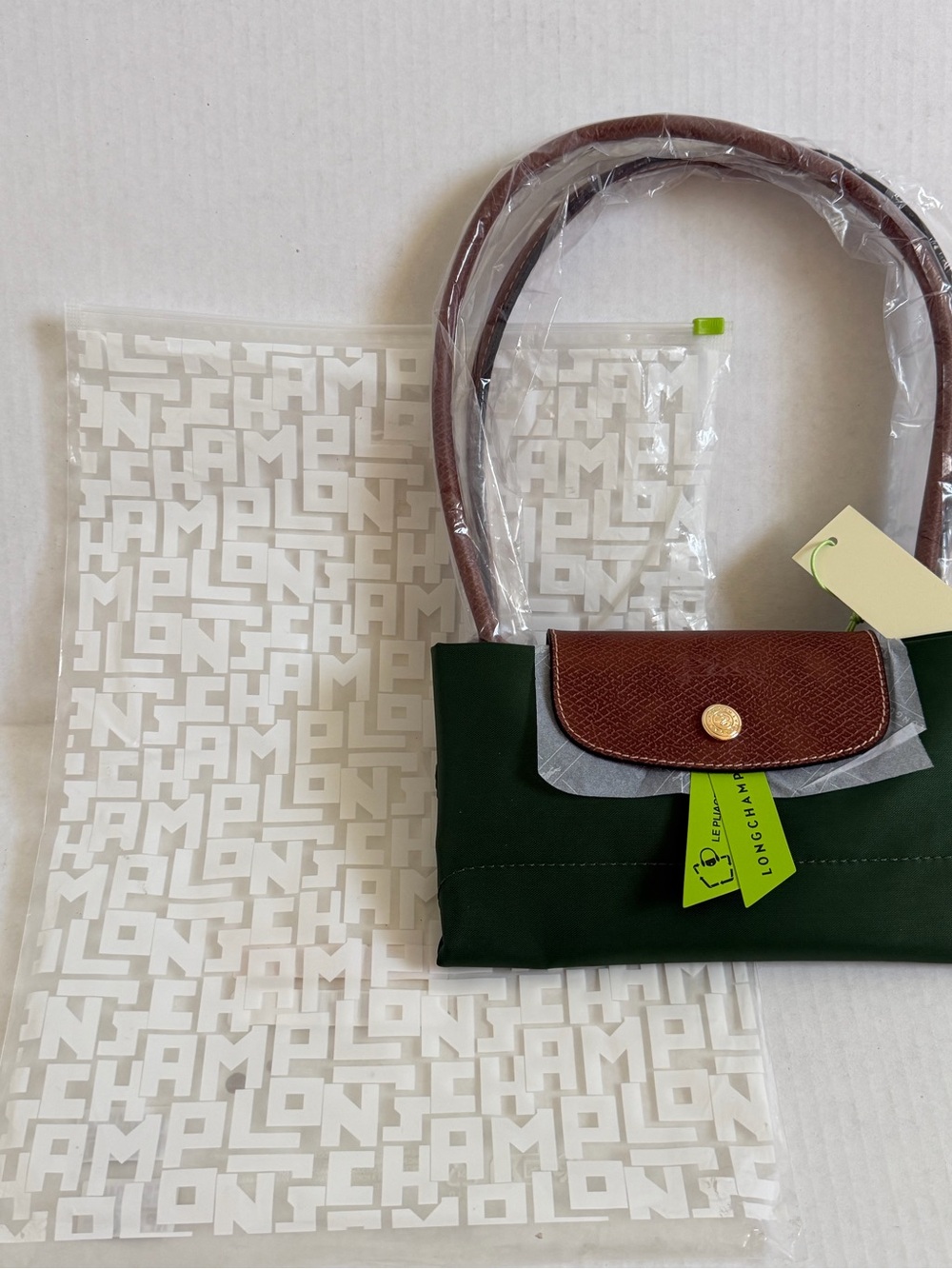 Longchamp Le Pliage Green